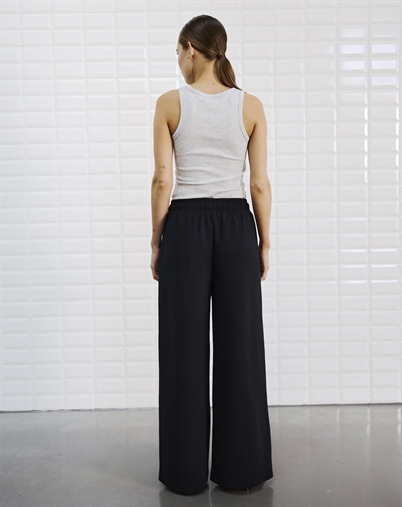 With Black - SLMermaid Wide Bukser - Black